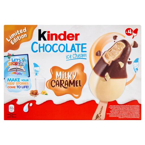 Kinder chocolate ice cream 152g milky karamel