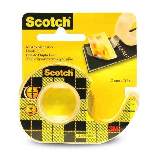 Nastro biadesivo trasparente F1 Scotch