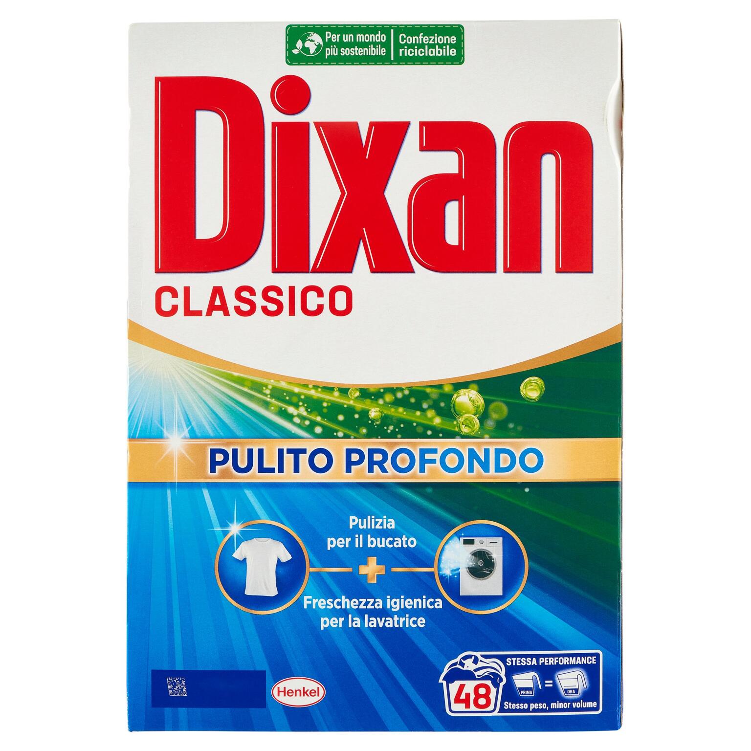 Dixan Polvere 48misurini classic 2,640kg