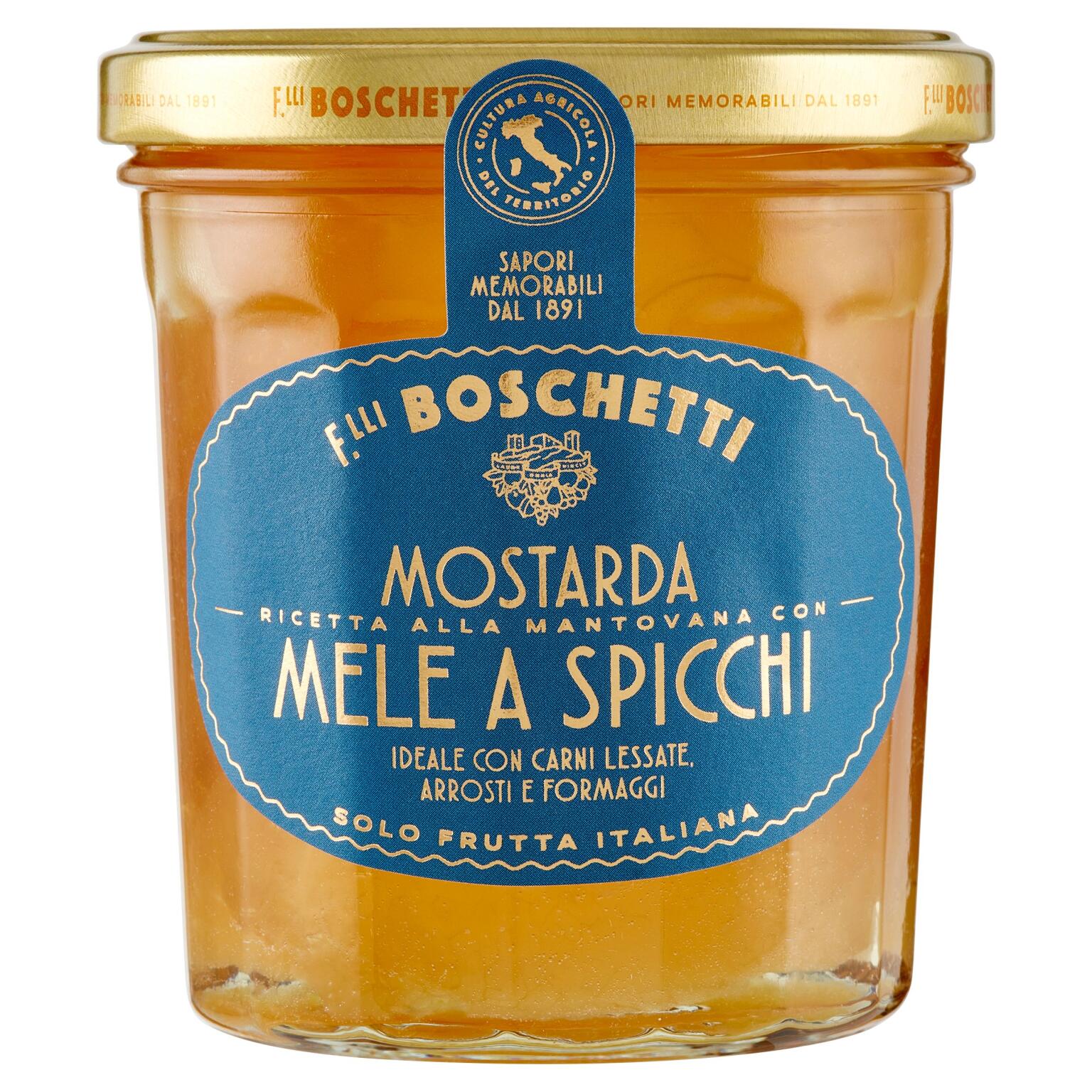 Mostarda di Mele tipo Mantovana 400g Boschetti