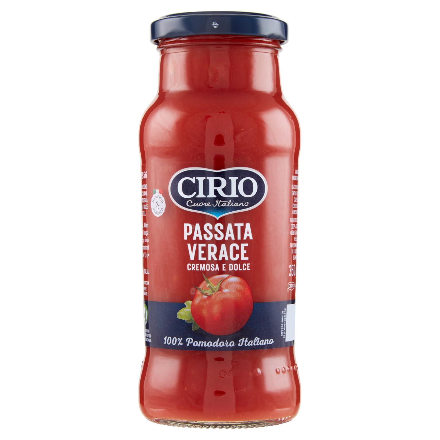 Passata Verace Bottiglia 350g Cirio