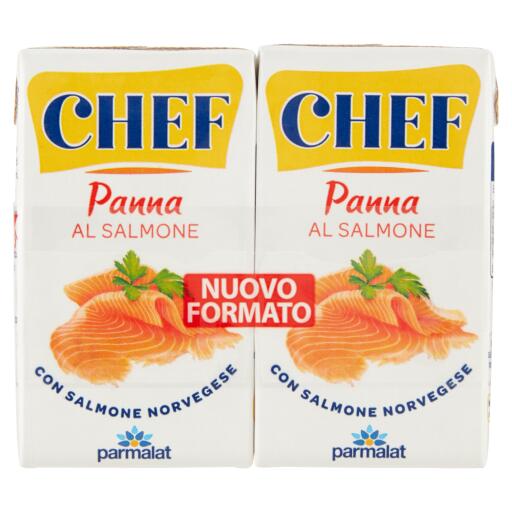Panna da cucina al salmone 2x125ml Parmalat