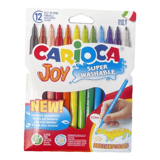 Pennarelli a punta fine 12pezzi Joy Carioca
