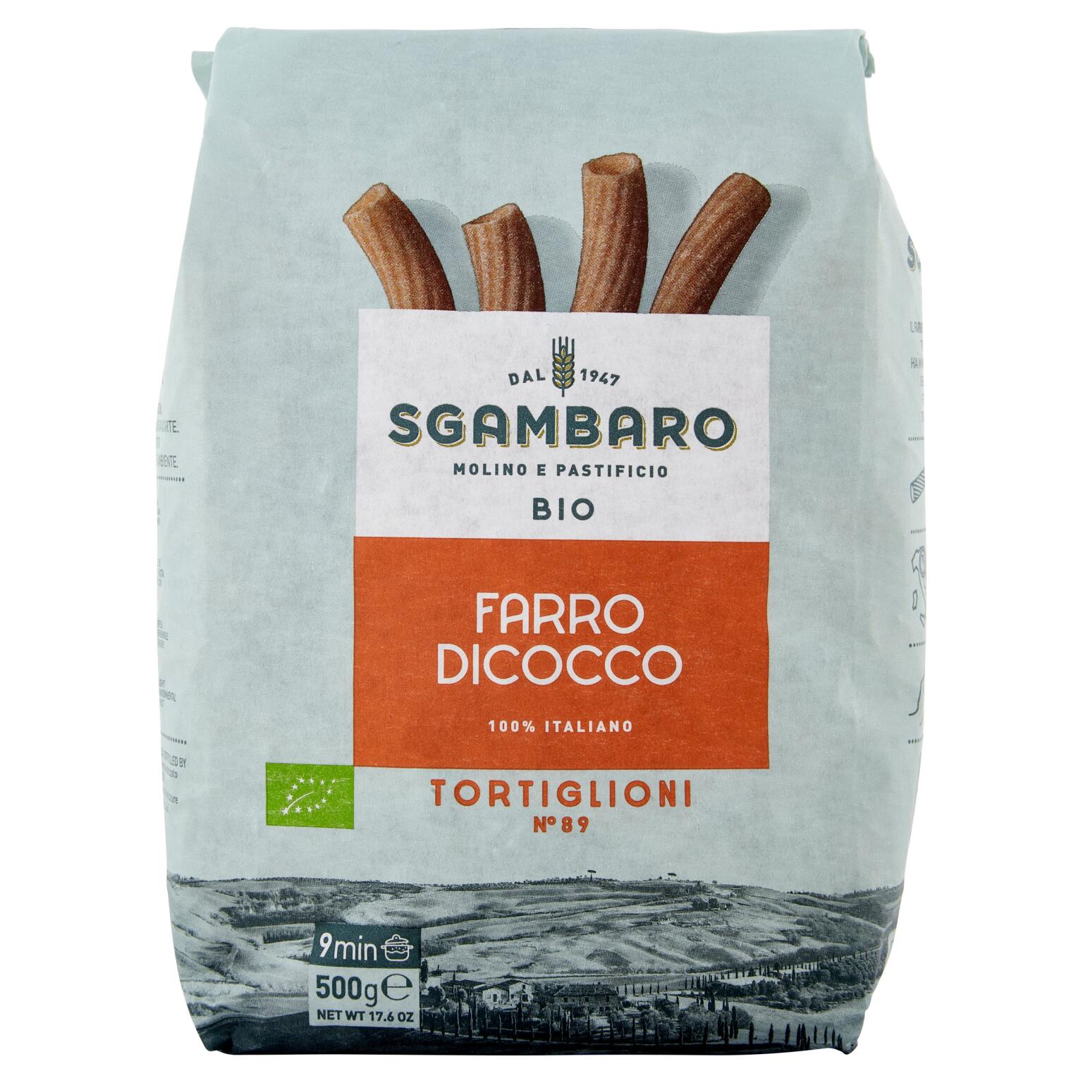 Tortiglioni al farro Bio 500g