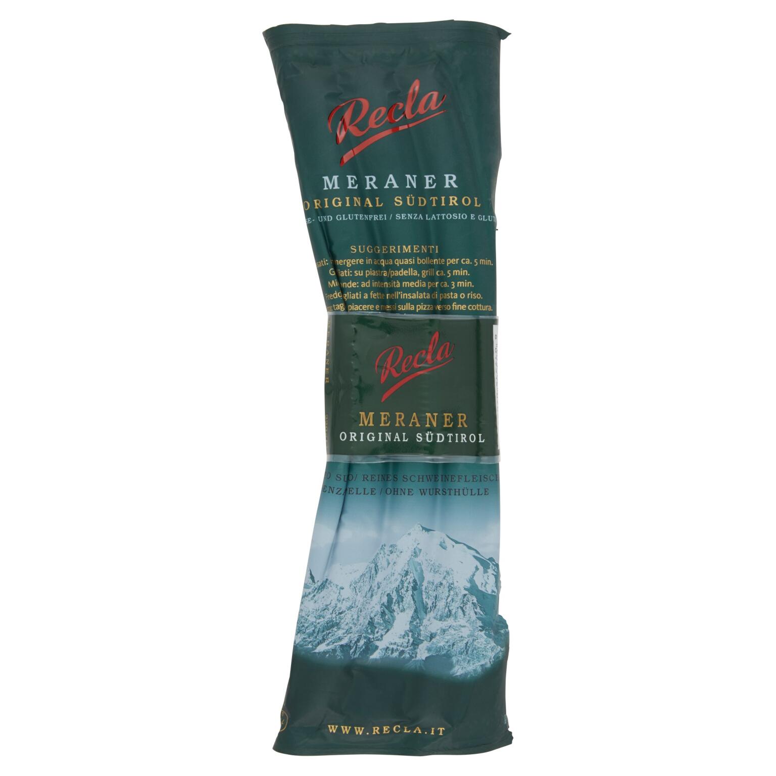 Wurstel Meraner Original Sudtirol 220g Recla