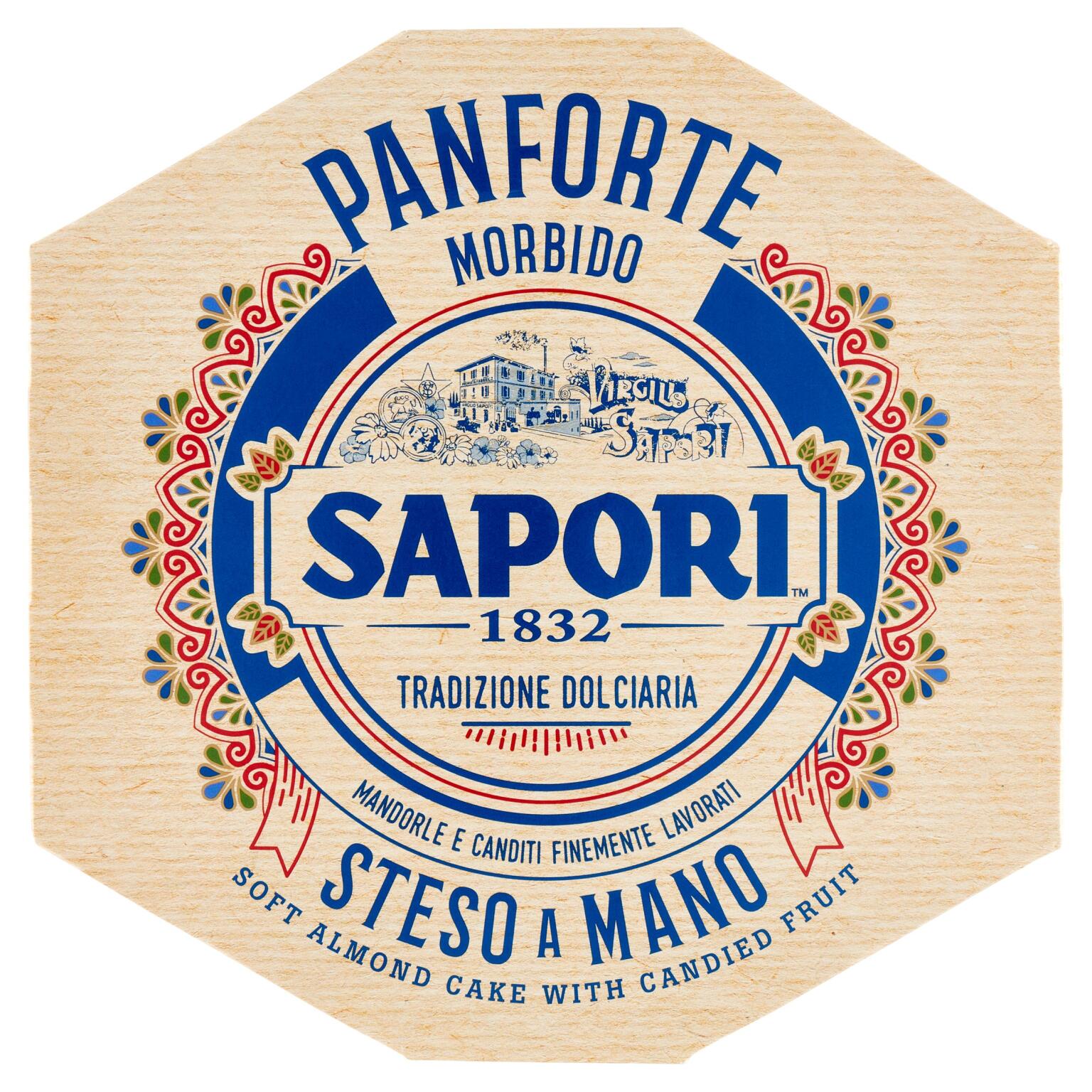 Panforte morbido 320g Sapori