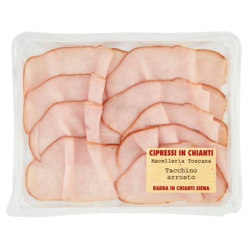 Tacchino arrosto a fette 100g Cipressi in Chianti Macelleria Toscana
