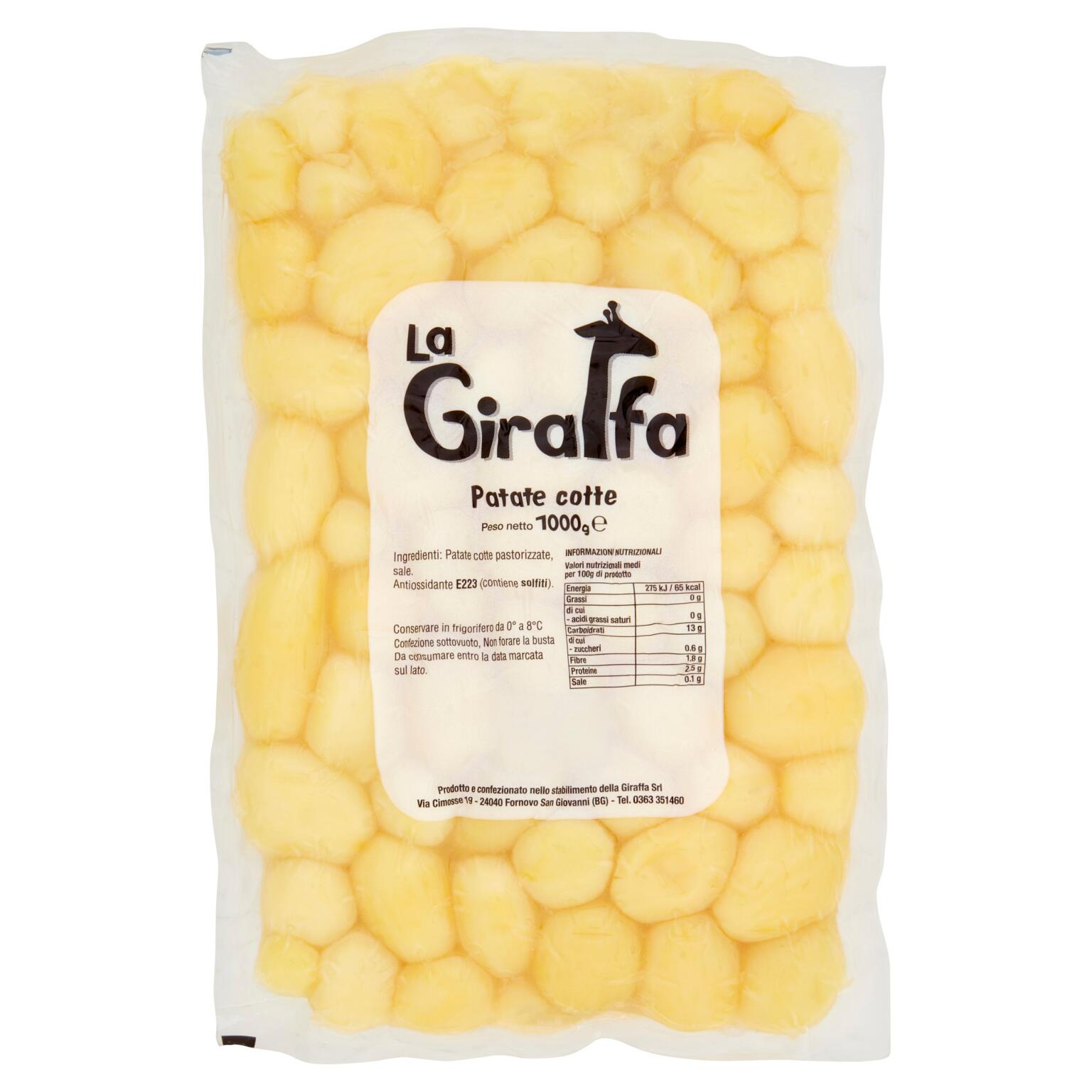 Patate cotte 1kg sottovuoto