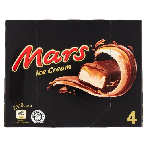 Mars Ice Cream 4 barrette 160G