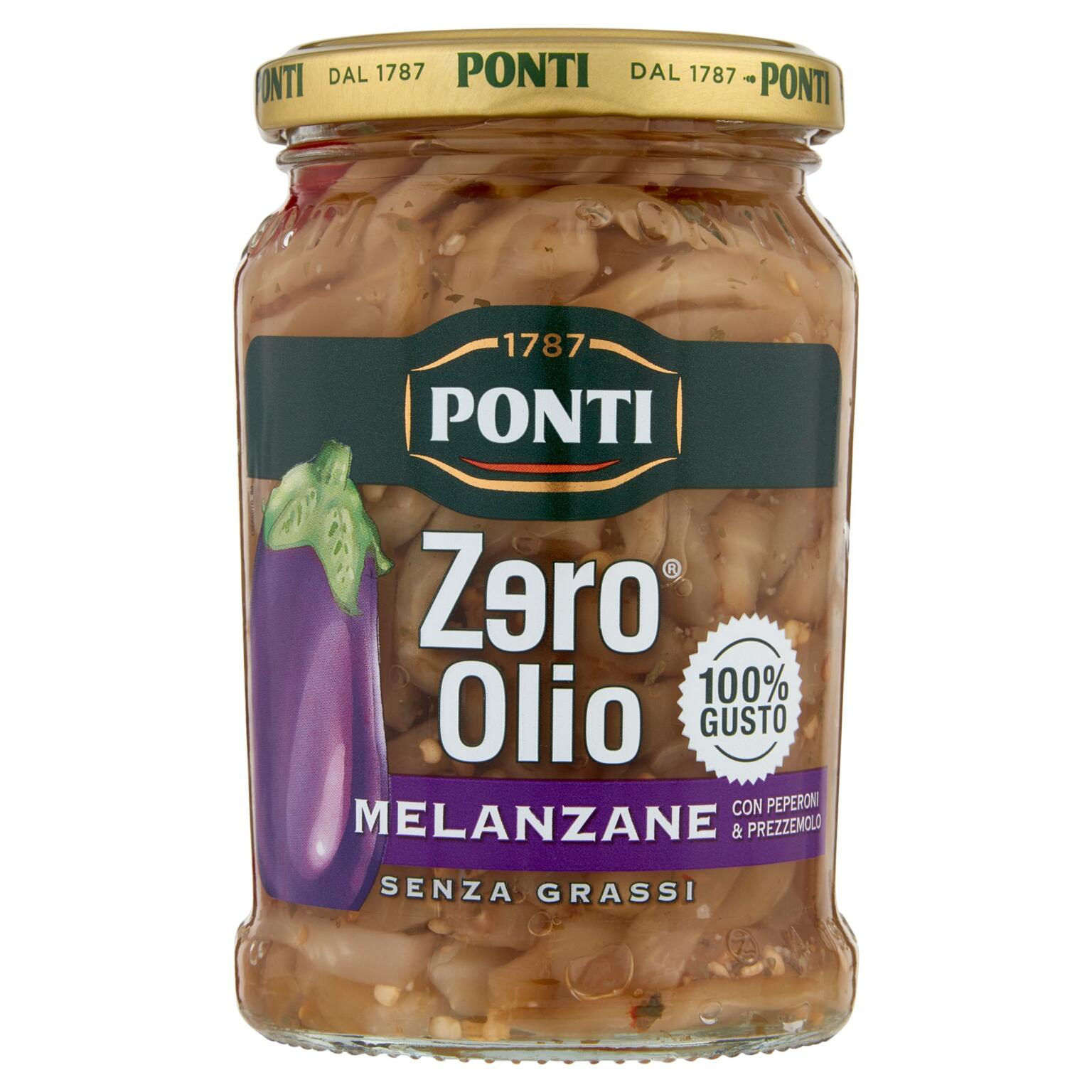 Melanzane Zero Olio 290g Ponti