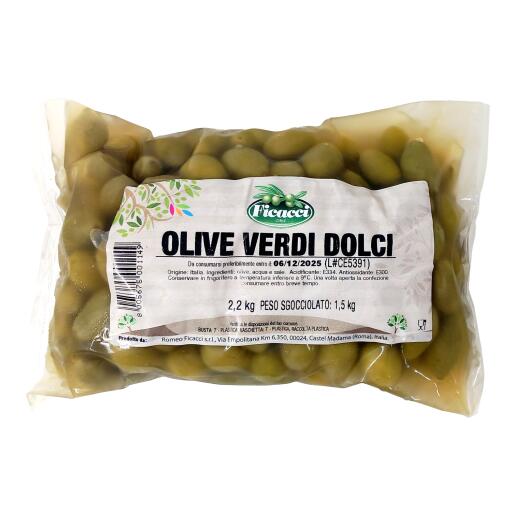 Olive verdi dolci 1,5kg