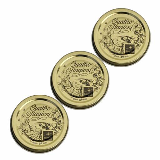 Capsule per contenitori 3 pezzi 150cc/1L 56mm