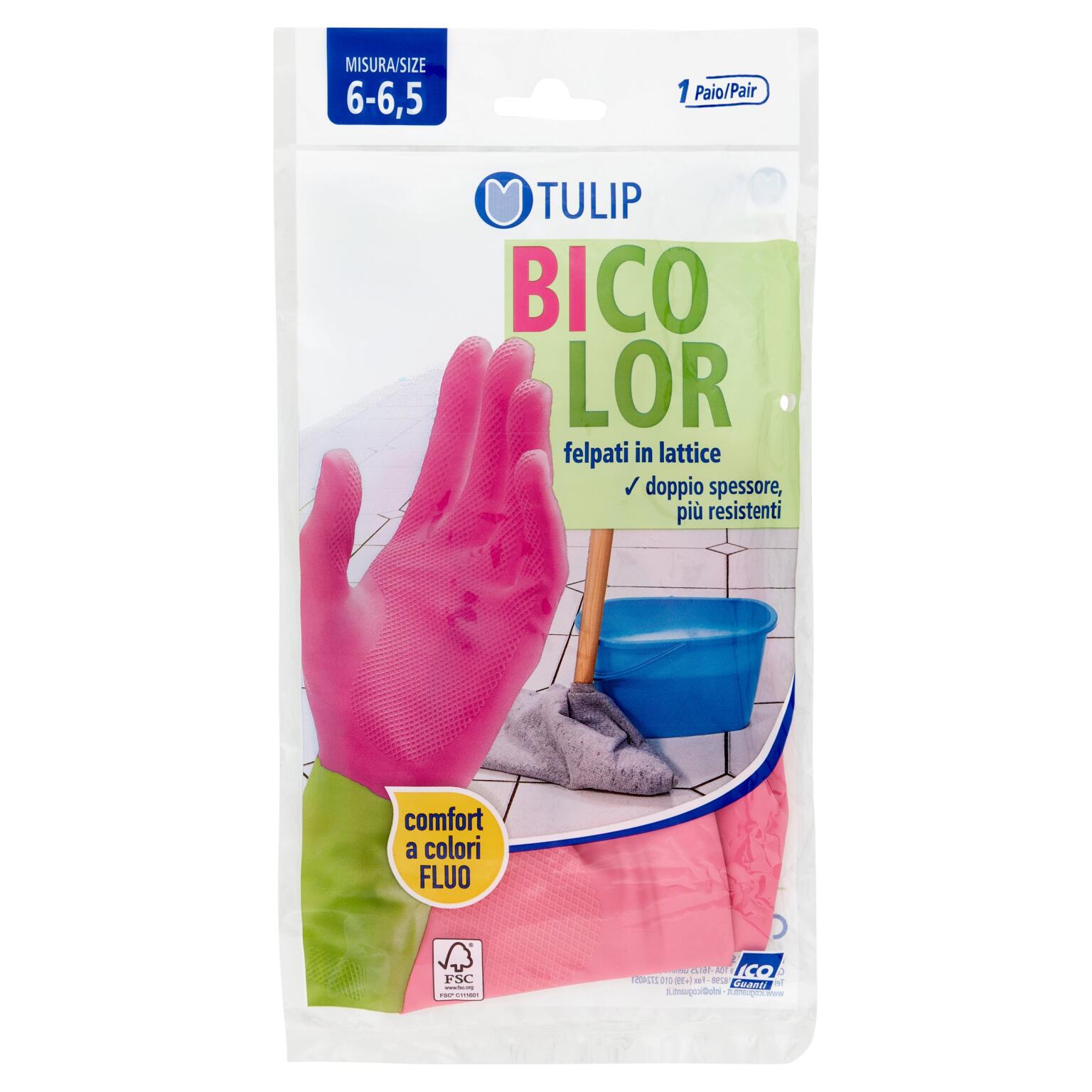 Guanti lattice Felpati Bicolor S