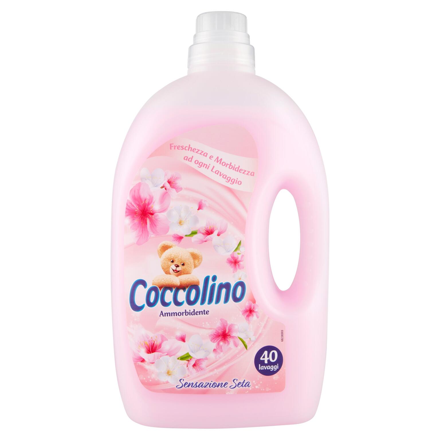 Ammorbidente Diluito Senzasione Seta 3l 40Lavaggi Coccolino