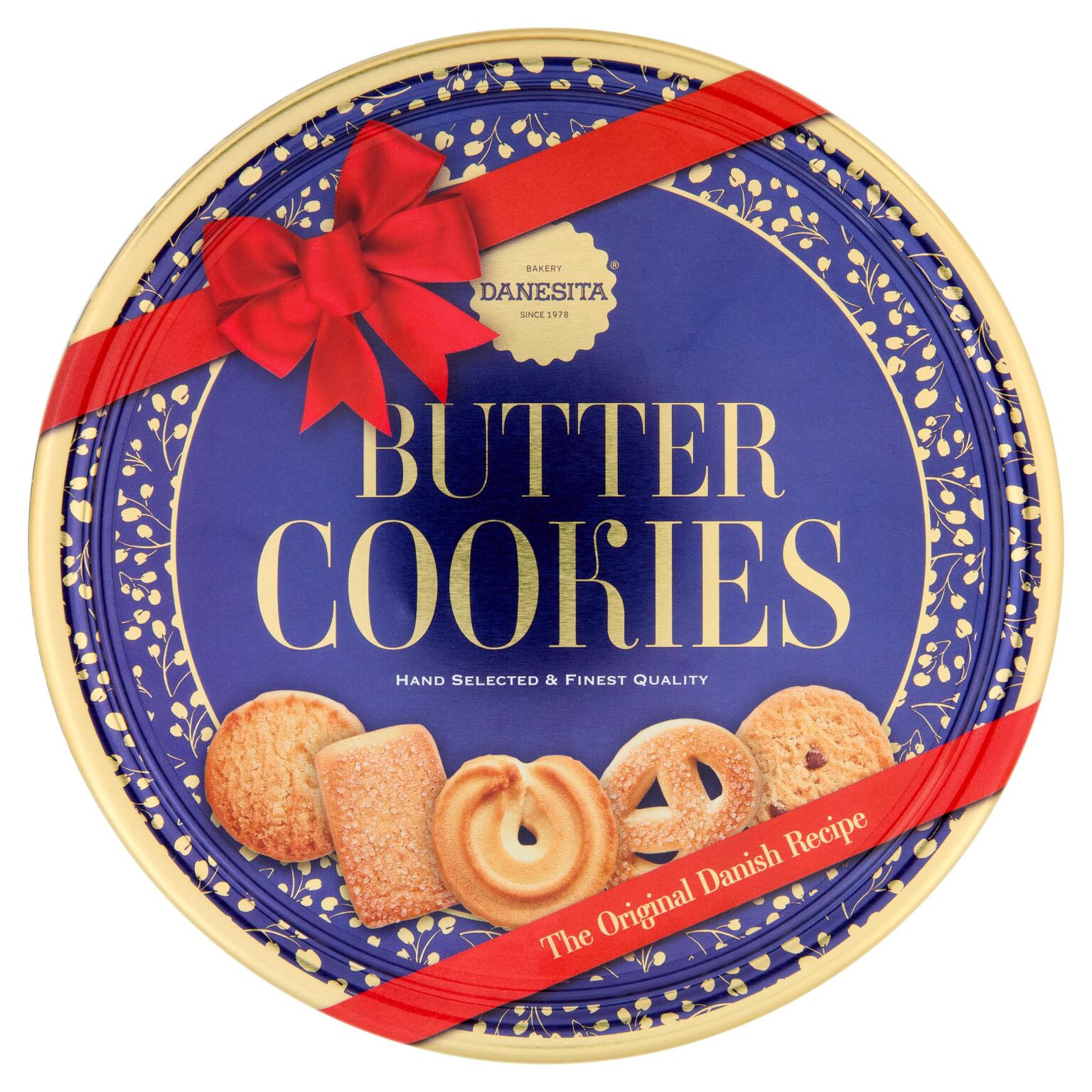 Biscotti danesi in latta Butter Cookies 454g