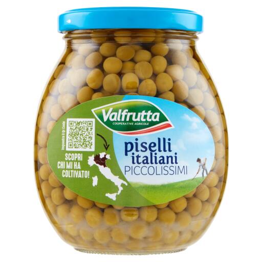 Piselli piccolissimi Italiani 360g Valfrutta