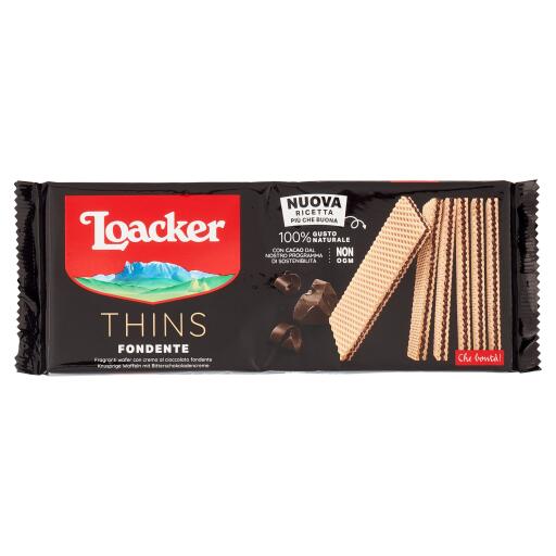 Wafer fondente dark noir 150g Loacker