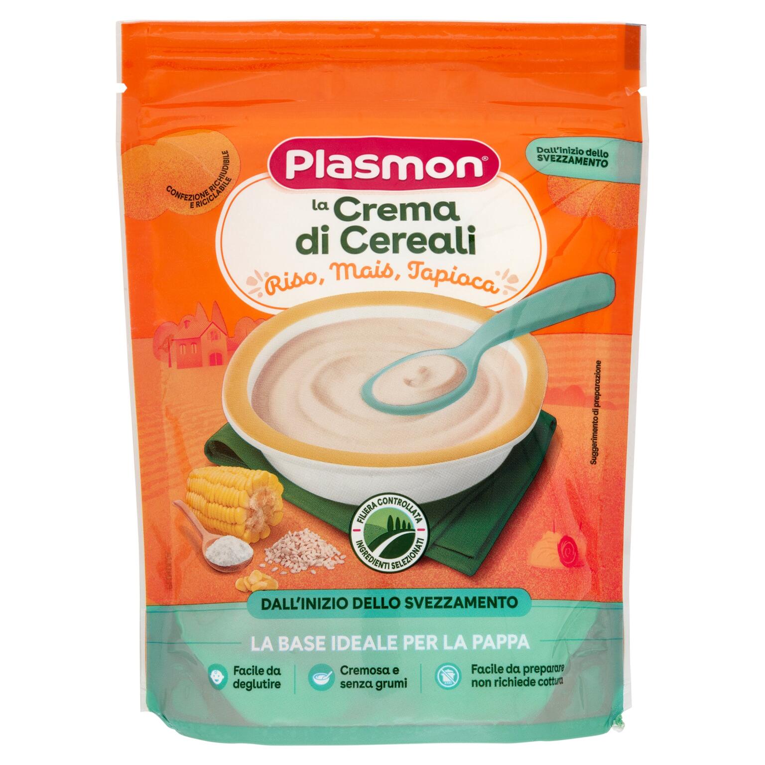 Crema di riso mais e tapioca 200g Plasmon