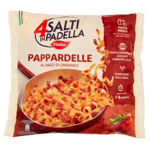 Pappardelle al ragù 4 Salti in padella 550g