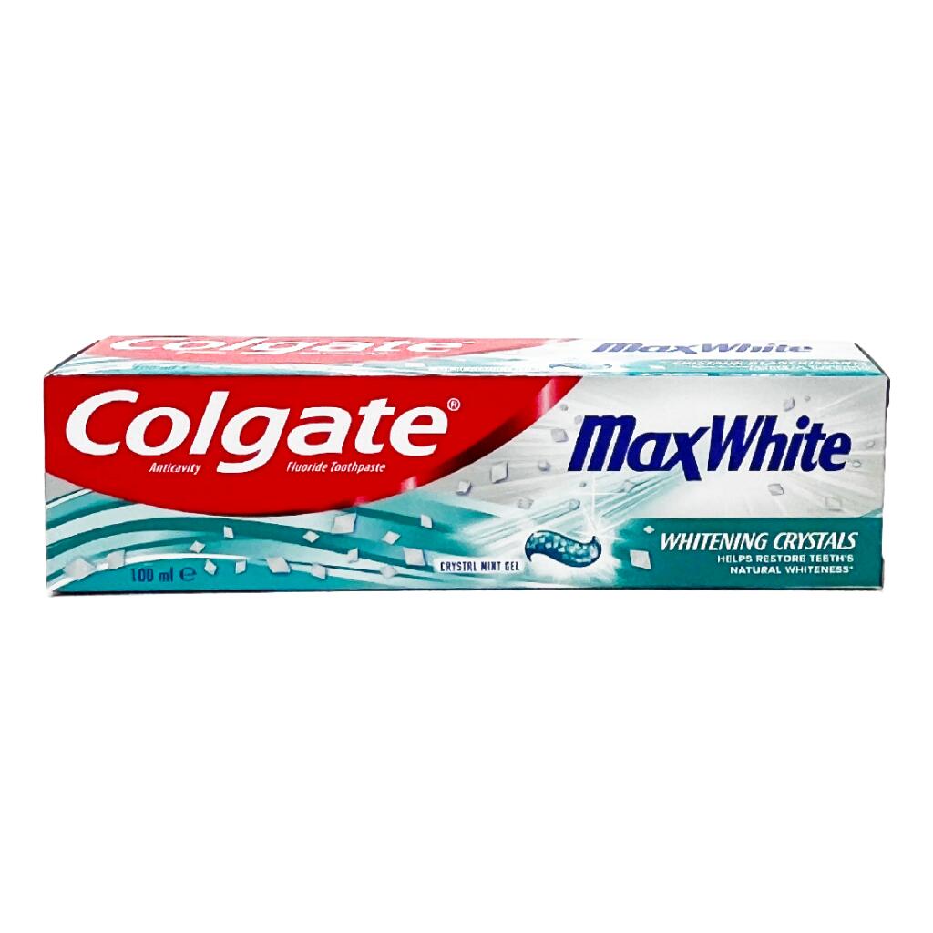 Dentifricio Max White Whitening Cristal 100ml Colgate