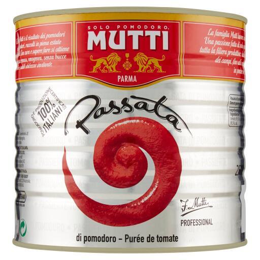 Passata pomodoro latta 2,5kg Mutti