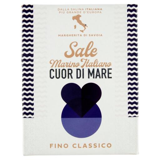 Sale fino astuccio 1Kg Cuor di Mare