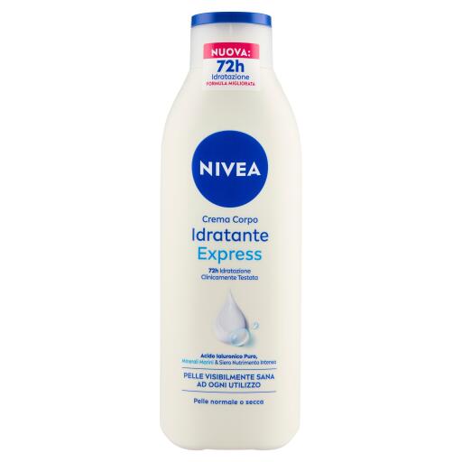 Crema corpo idratante express pelle normale e secca minerali marini 250ml Nivea
