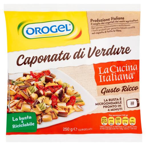 Caponata di Verdure Gusto Ricco 250g Orogel