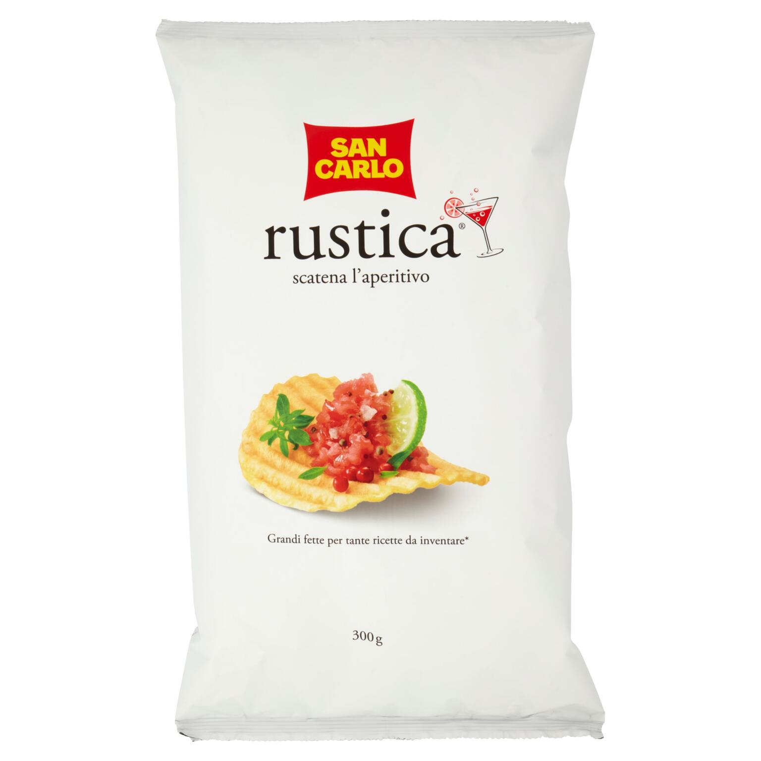Patatina rustica 300g San Carlo
