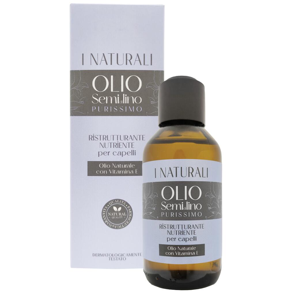 Olio di semi di lino purissimo da 100ml I Naturali