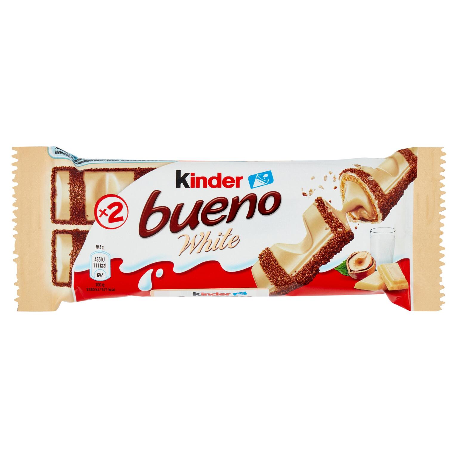 Kinder bueno white 3pezzi 129g