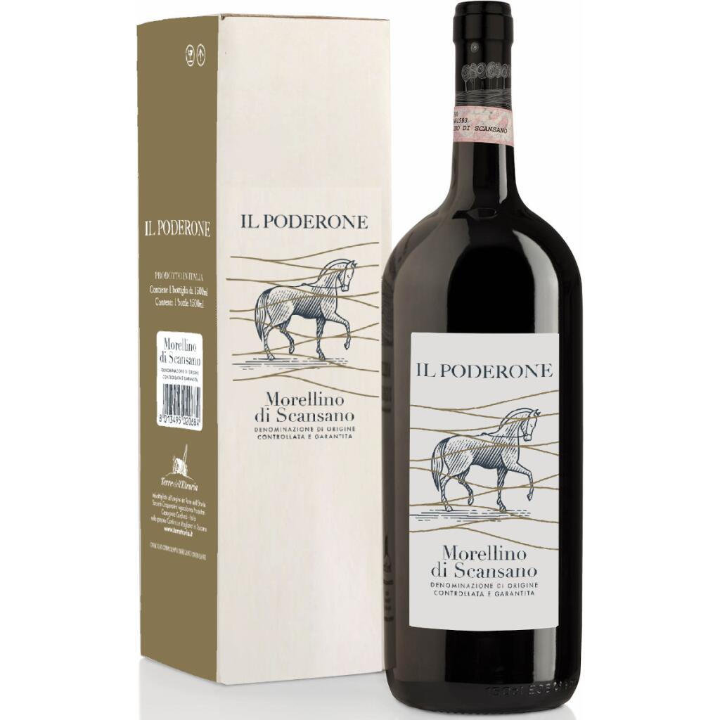 Morellino di Scansano DOCG astuccio 1,5l Il Poderone Terre D'Eutruria