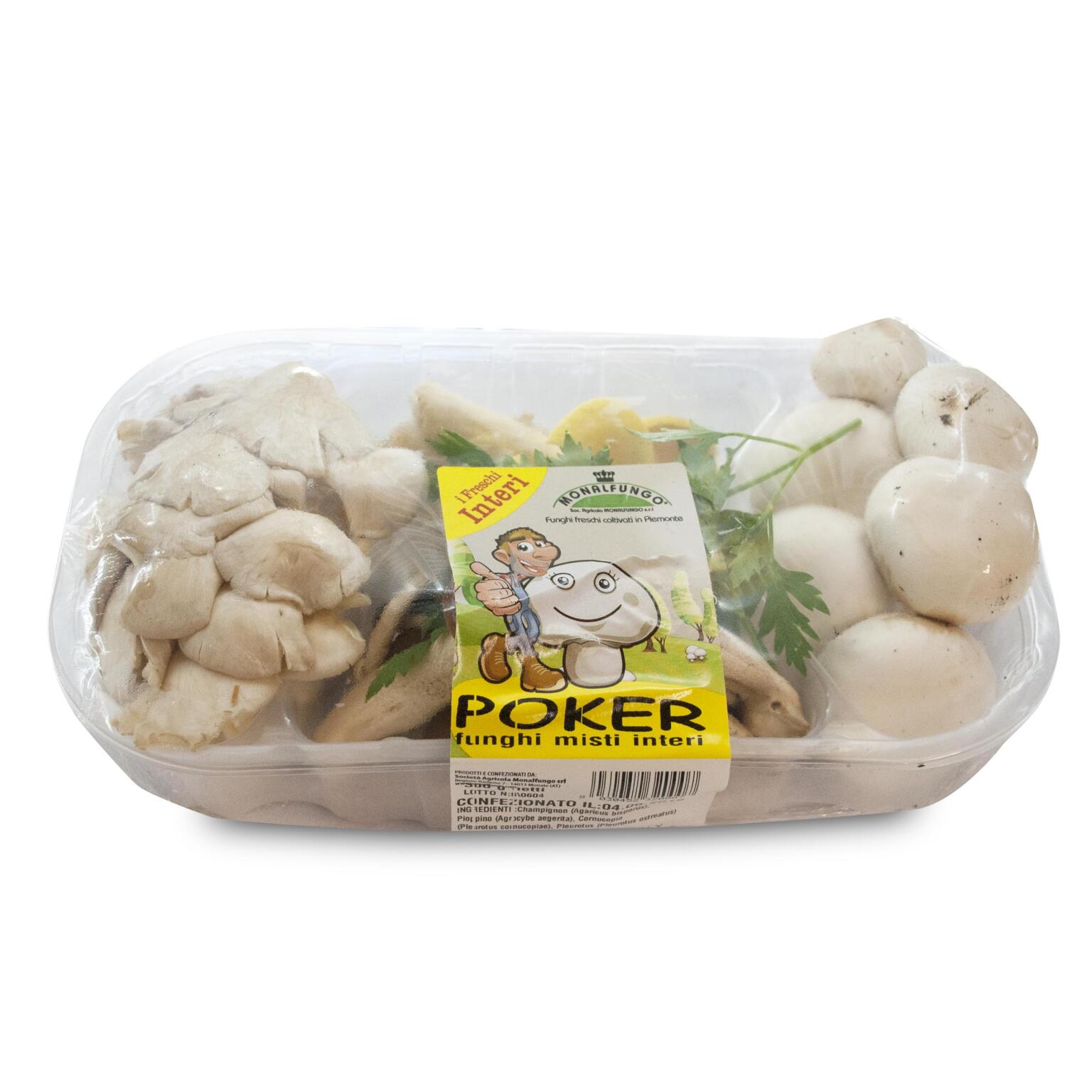 Funghi poker 300g Monalfungo