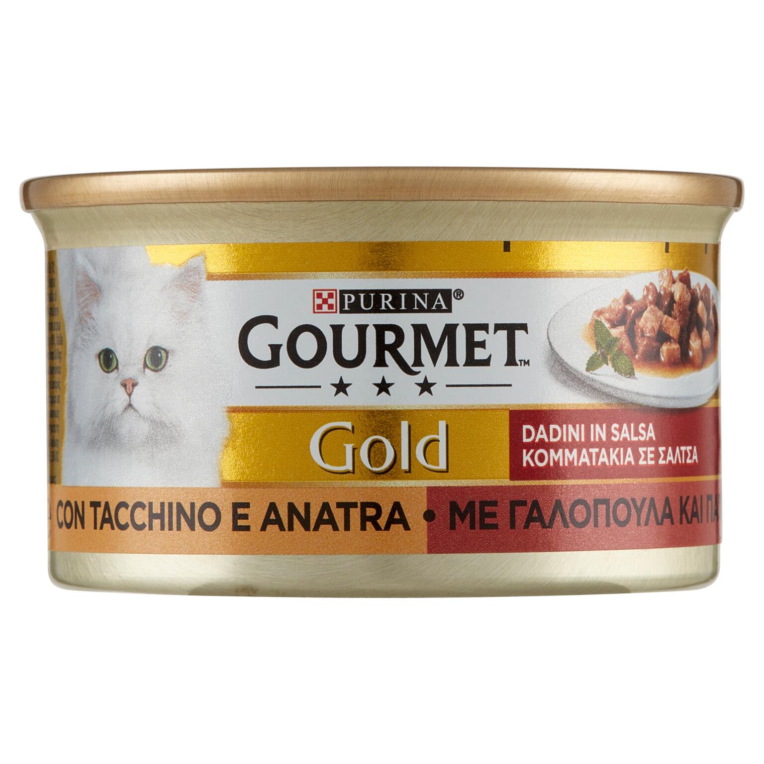 Gold Gourmet tacchino e anatra 85g