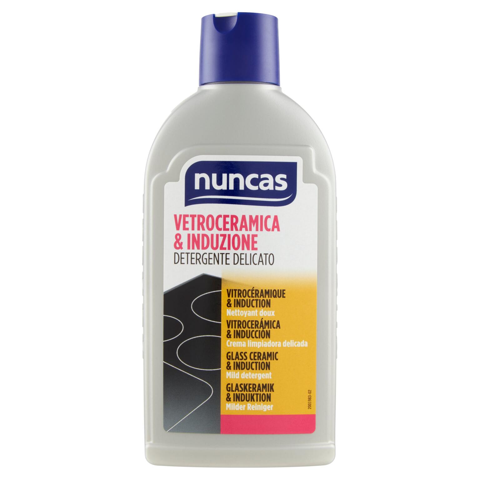 Crema detergente e igienizzante vetroceramica 250ml NUncal