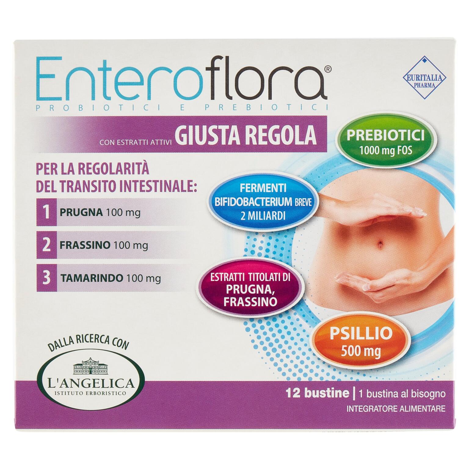 Enterflora giusta regola 12 bustine L'angelica