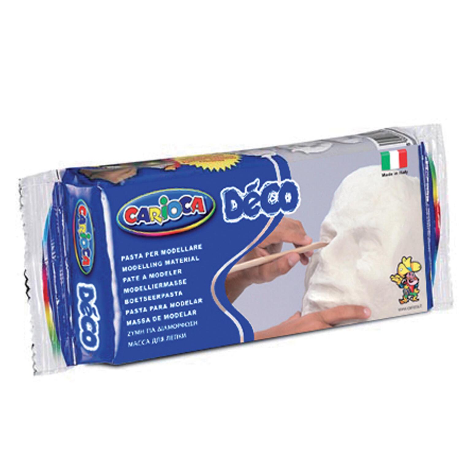 Pasta per modellare Dèco bianca 500g Carioca