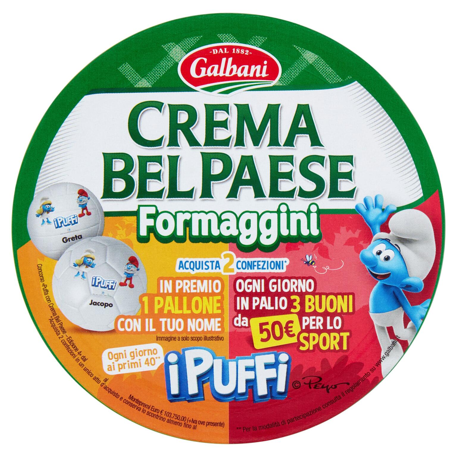 Crema Bel Paese spicchi x8 175g Galbani