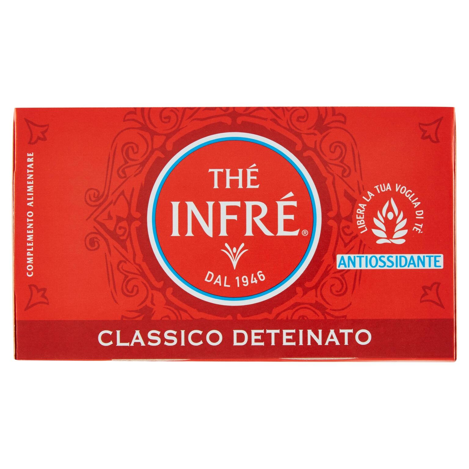 Thè infrè 23 filtri deteinato classico 34,50g