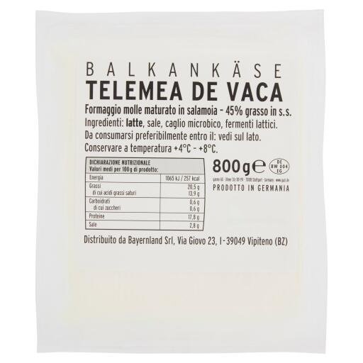 Balkankase 45% formaggio molle 800g