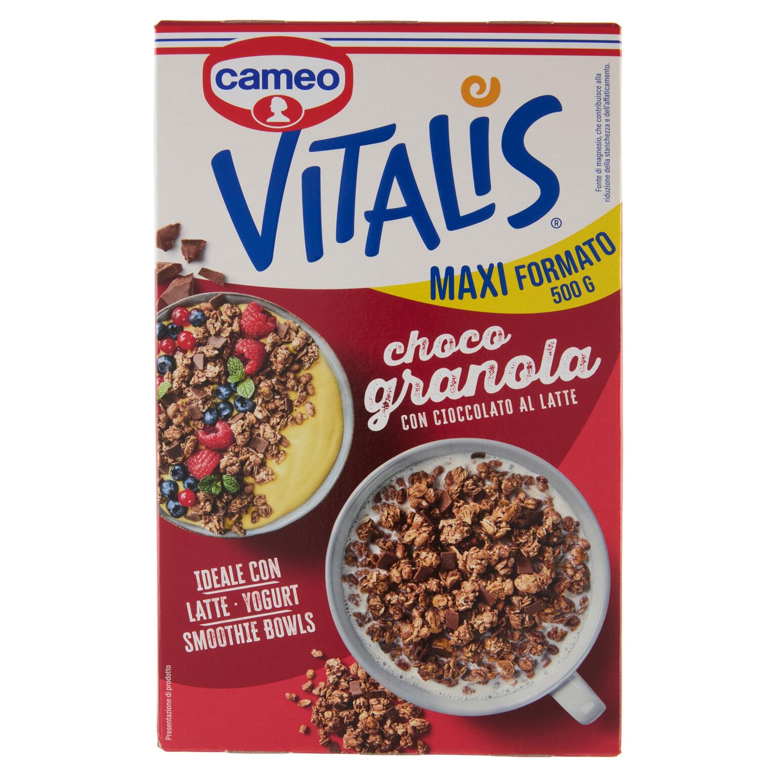 Granola Choco 500g Vitalis Cameo