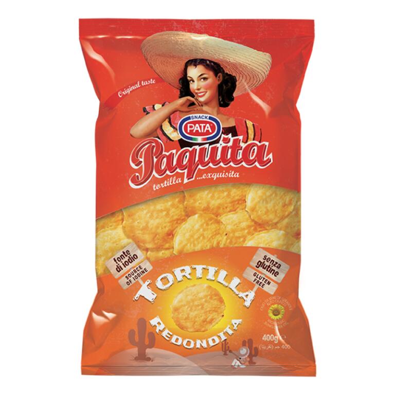 Tortilla Redondita Paquita 400g Pata