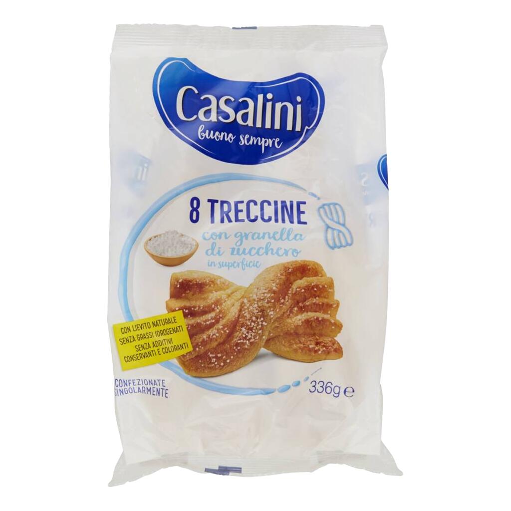 Treccina sacco 8 pezzi 336g Casalini