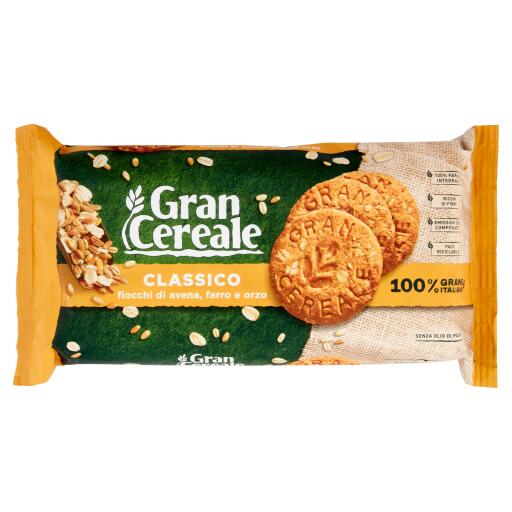 Biscotto classico ricco di fibra e fosforo 500g Gran Cereale