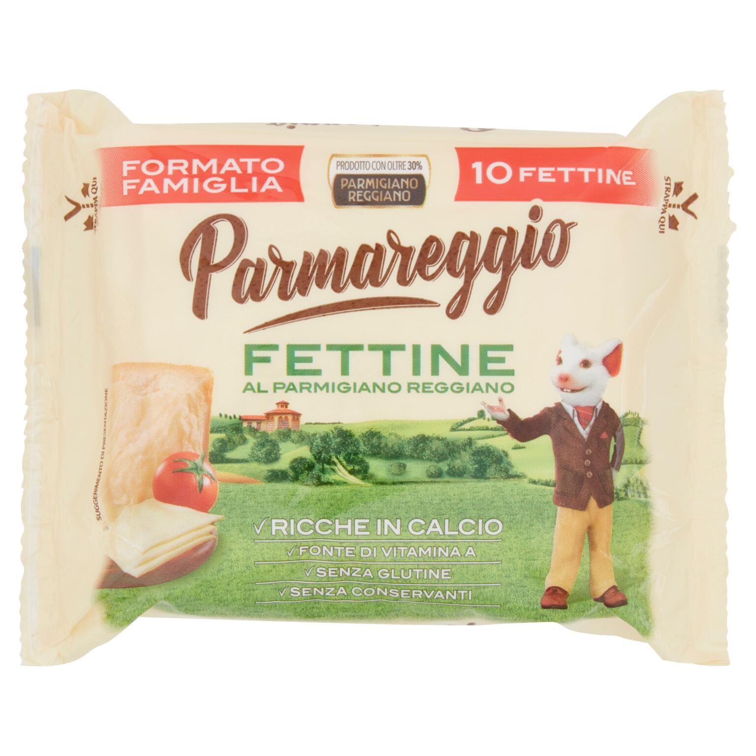Fettine al Parmigiano Reggiano 10 pezzi 250g Parmareggio
