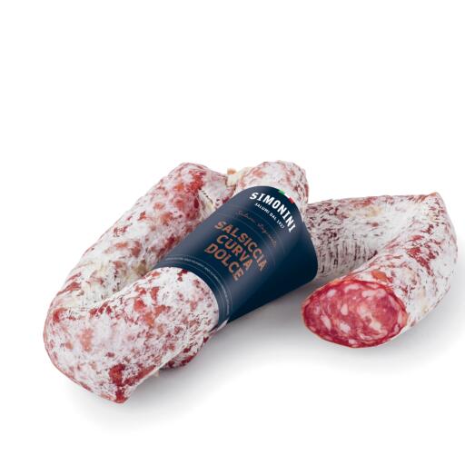 Salsiccia curva dolce 320g sv Simonini