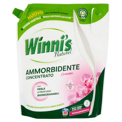 Ammorbidente concentrato orchidea 50 lavaggi, 1250ml, Winni's