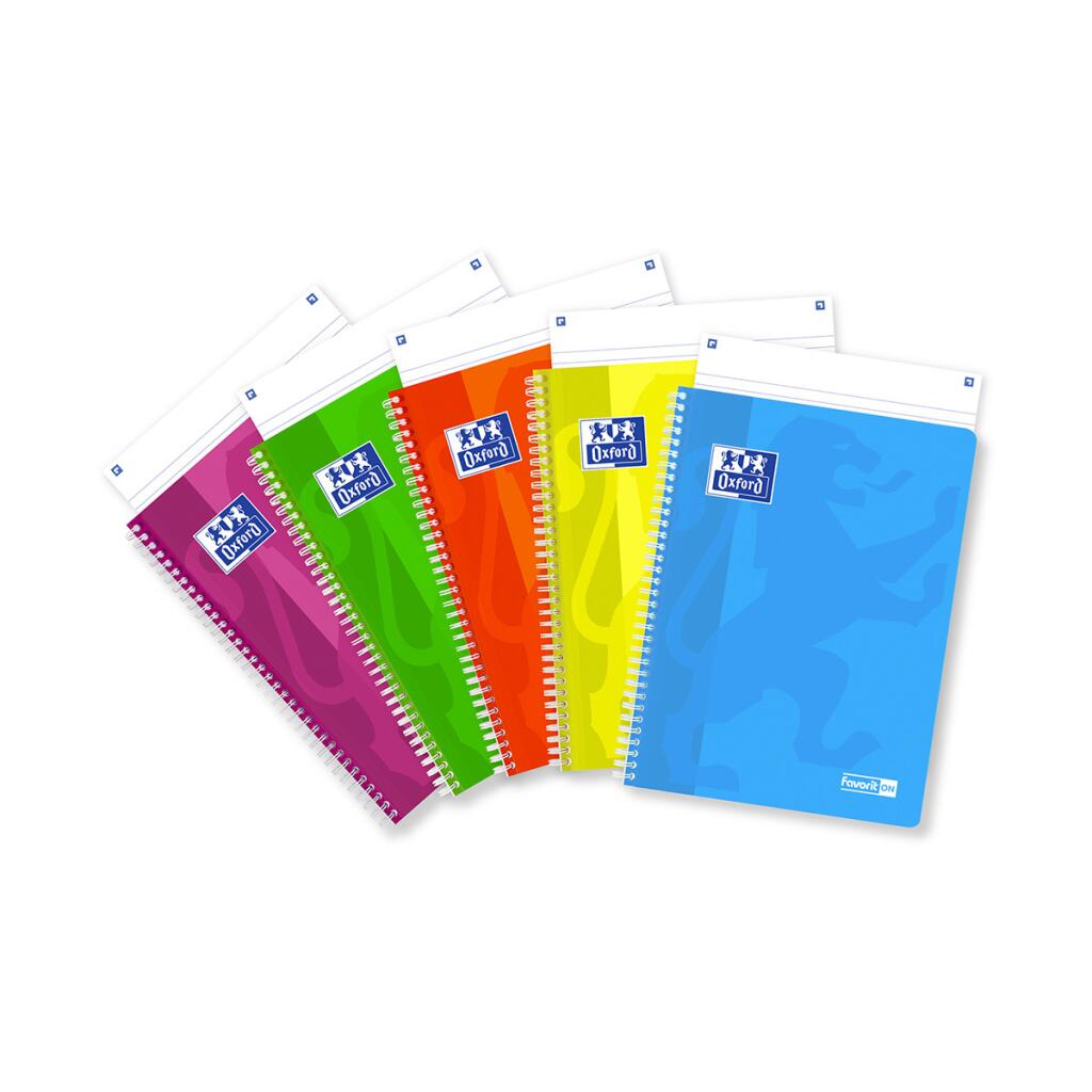 Maxi spiralato on neon a4 120p 80g 1 riga