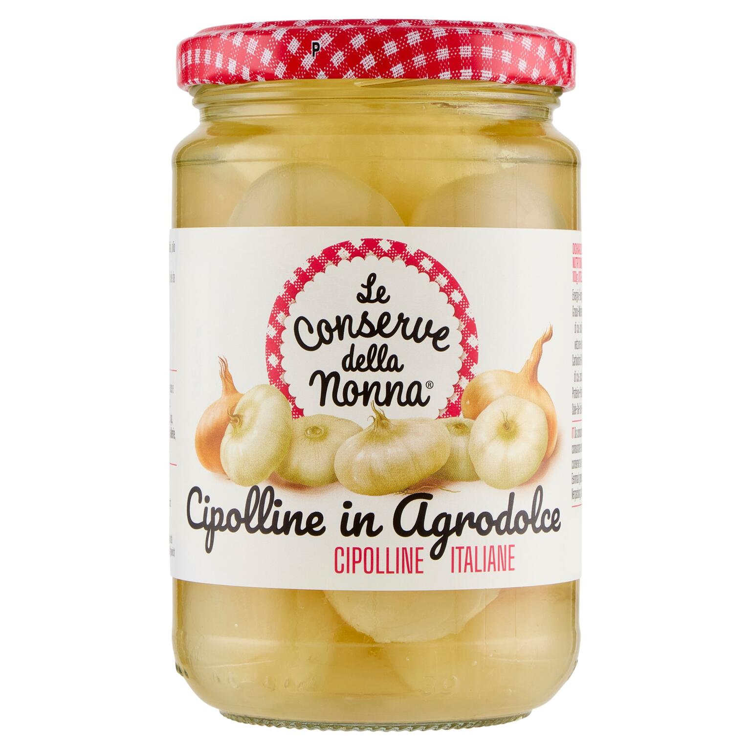 Cipolline borettane agrodolci in olio di girasole 270g Iposea