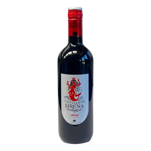 Vino Rosso Cabernet 75ml Castello di Sirena